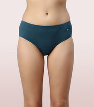 Load image into Gallery viewer, Enamor CR17 Chic Stretch Cotton, All Day Comfort, Mid Waist Hipster Panty for Women - Naturally Breathable, Antimicrobial with Stain release, Inner Elastic, Full Coverage -  Pack of 5 (Multicolordark-Color May Vary)
