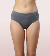 Load image into Gallery viewer, Enamor CR17 Chic Stretch Cotton, All Day Comfort, Mid Waist Hipster Panty for Women - Naturally Breathable, Antimicrobial with Stain release, Inner Elastic, Full Coverage -  Pack of 5 (Multicolordark-Color May Vary)
