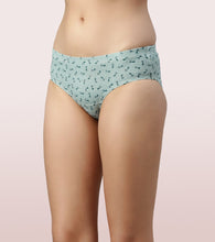 Load image into Gallery viewer, Enamor CR17 Chic Stretch Cotton, All Day Comfort, Mid Waist Hipster Panty for Women - Naturally Breathable, Antimicrobial with Stain release, Inner Elastic, Full Coverage -  Pack of 5 (Multicolorprint-Color May Vary)
