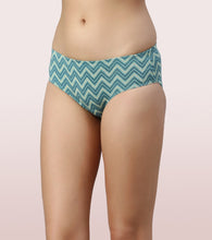 Load image into Gallery viewer, Enamor CR17 Chic Stretch Cotton, All Day Comfort, Mid Waist Hipster Panty for Women - Naturally Breathable, Antimicrobial with Stain release, Inner Elastic, Full Coverage -  Pack of 5 (Multicolorprint-Color May Vary)
