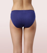 Load image into Gallery viewer, Enamor CH03 Chic Cotton, All Day Comfort, Mid Waist Hipster Panty for Women - Naturally Breathable, Antimicrobial with Stain release, Inner Elastic, Full Coverage -  Pack of 6 (Multicolordark)
