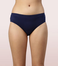 Load image into Gallery viewer, Enamor CH03 Chic Cotton, All Day Comfort, Mid Waist Hipster Panty for Women - Naturally Breathable, Antimicrobial with Stain release, Inner Elastic, Full Coverage -  Pack of 6 (Multicolordark)
