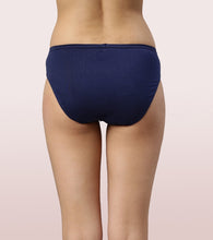 Load image into Gallery viewer, Enamor CH03 Chic Cotton, All Day Comfort, Mid Waist Hipster Panty for Women - Naturally Breathable, Antimicrobial with Stain release, Inner Elastic, Full Coverage -  Pack of 6 (Multicolordark)
