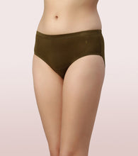 Load image into Gallery viewer, Enamor CR17 Chic Stretch Cotton, All Day Comfort, Mid Waist Hipster Panty for Women - Naturally Breathable, Antimicrobial with Stain release, Inner Elastic, Full Coverage -  Pack of 5 (Multicolordark-Color May Vary)
