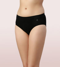 Load image into Gallery viewer, Enamor CR17 Chic Stretch Cotton, All Day Comfort, Mid Waist Hipster Panty for Women - Naturally Breathable, Antimicrobial with Stain release, Inner Elastic, Full Coverage -  Pack of 5 (Multicolordark-Color May Vary)
