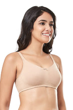 Load image into Gallery viewer, Amante every de Elegant Non Padded Non Wired Concealer Full Cover Bra - Sandalwood
