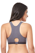Load image into Gallery viewer, Amante every de Lounge Essentials Non-Padded Non-Wired Full Cover Slip-on Bra - Steel Grey
