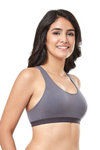 Load image into Gallery viewer, Amante every de Lounge Essentials Non-Padded Non-Wired Full Cover Slip-on Bra - Steel Grey
