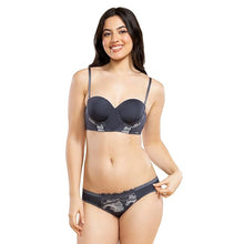 Load image into Gallery viewer, Enamor P143 Ultra Low Waist Bikini with Luxe Embroidered Lace for a Modern, Chic Look
