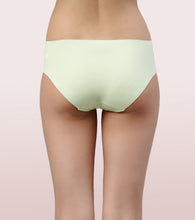 Load image into Gallery viewer, Enamor PH40 Innovations Invisi, All Day Comfort, Mid Waist Hipster Panty for Women - No Visible Panty Lines, Sweat wicking, Free Cut, Full Coverage - Pack of 1 (Green Pear)
