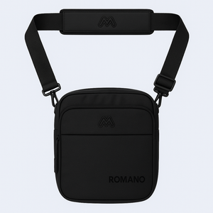 Romano nx Sling Bag for Men & Women – Multi-Functional Travel Crossbody with Adjustable Strap, YKK Zipper & Bar-Tacked Reinforcement – 11x9x5 Inches