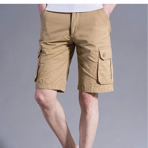 Romano nx 100% Cotton Cargo Shorts/Bermuda for Men with Multi-Pockets & Side Zipper Pockets romanonx.com 