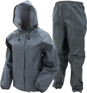 Zeel Water Fighter 100% Waterproof Double Layer Hooded Rain Coat Men with Jacket and Pant in a Storage Bag romanonx.com 