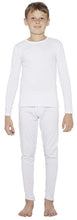 Load image into Gallery viewer, Monte Carlo Pure New Merino Wool Machine Washable Thermal Lower for Boys Off White romanonx.com 
