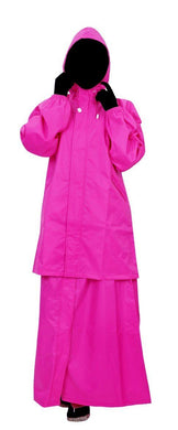 Romano nx 100% Waterproof Heavy Duty Double Layer Hooded Rain Skirt and Jacket for Women in a Storage Bag romanonx.com 