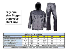 Load image into Gallery viewer, Romano nx 100% Waterproof Heavy Duty Double Layer Hooded Rain Suit Men in a Storage Bag romanonx.com 
