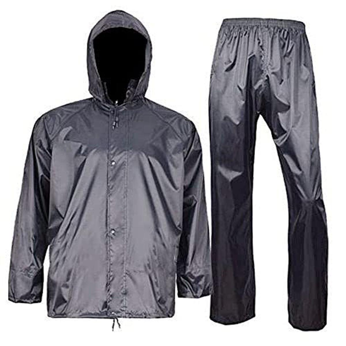 Rain suits Waterproof with Storage Bag Windbreaker Hooded