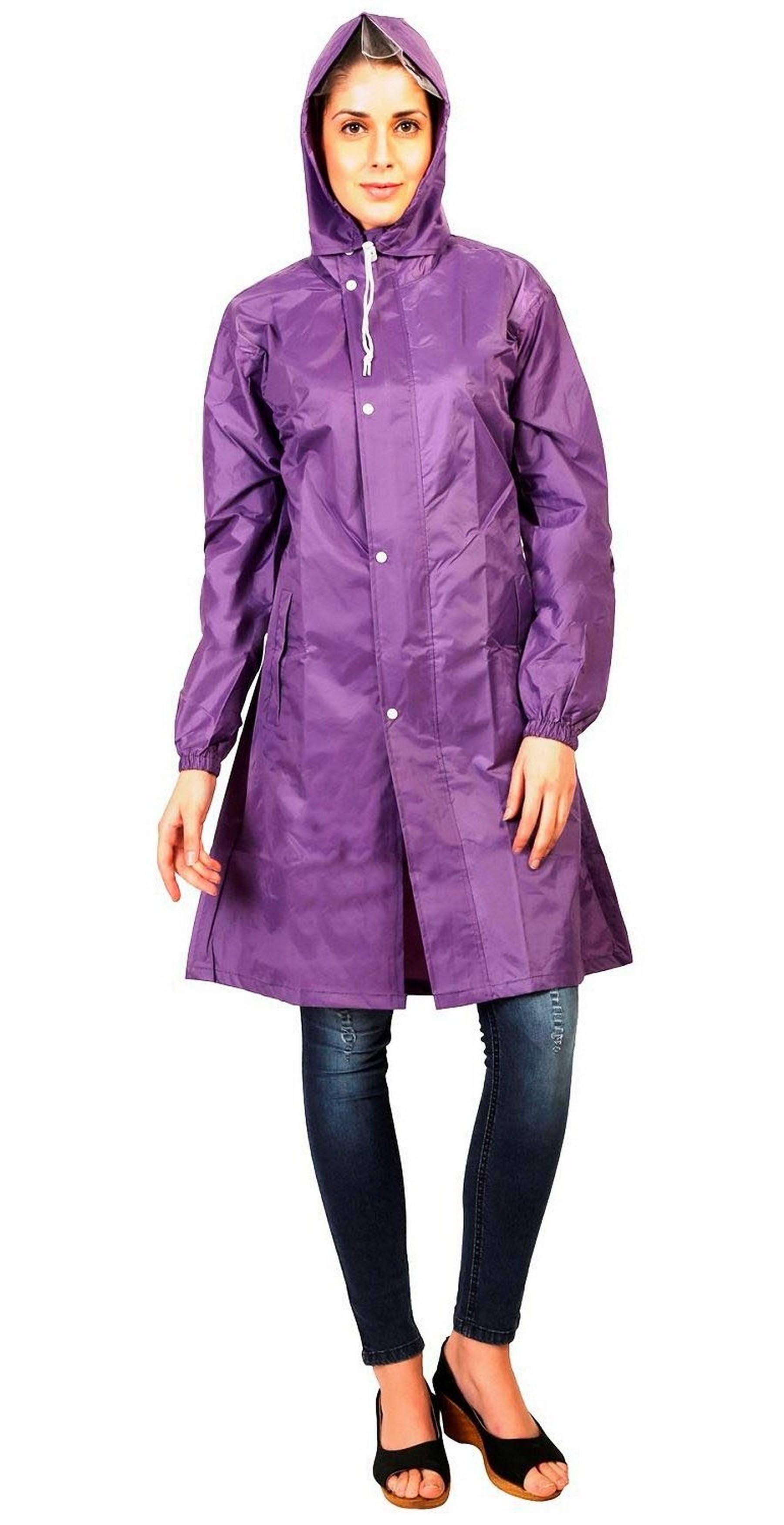 Heavy duty women's raincoat hotsell