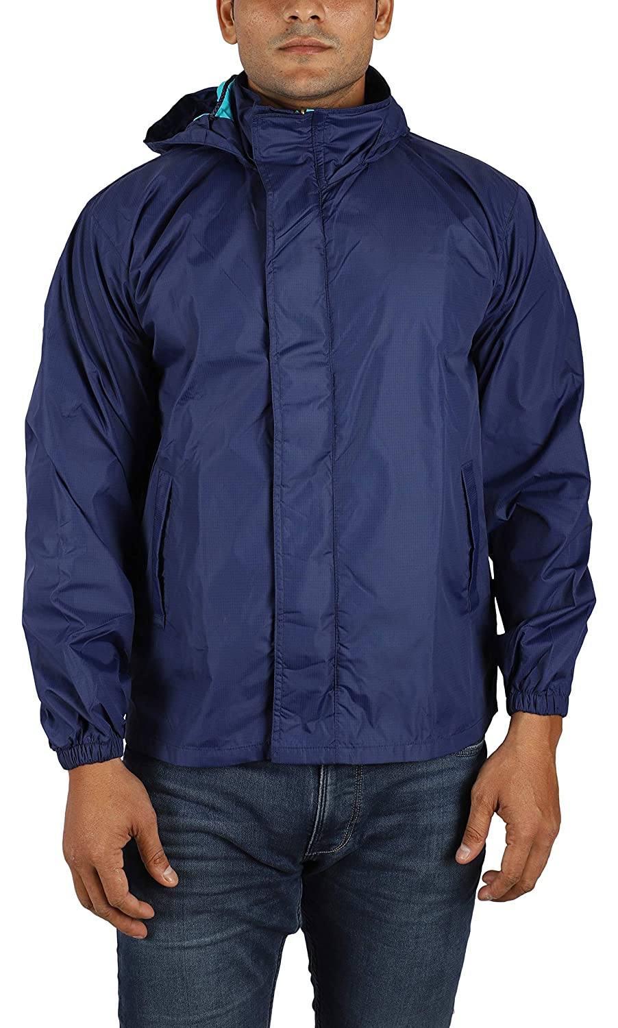 Romano nx 100% Waterproof Rain Jacket for Men Blue Color
