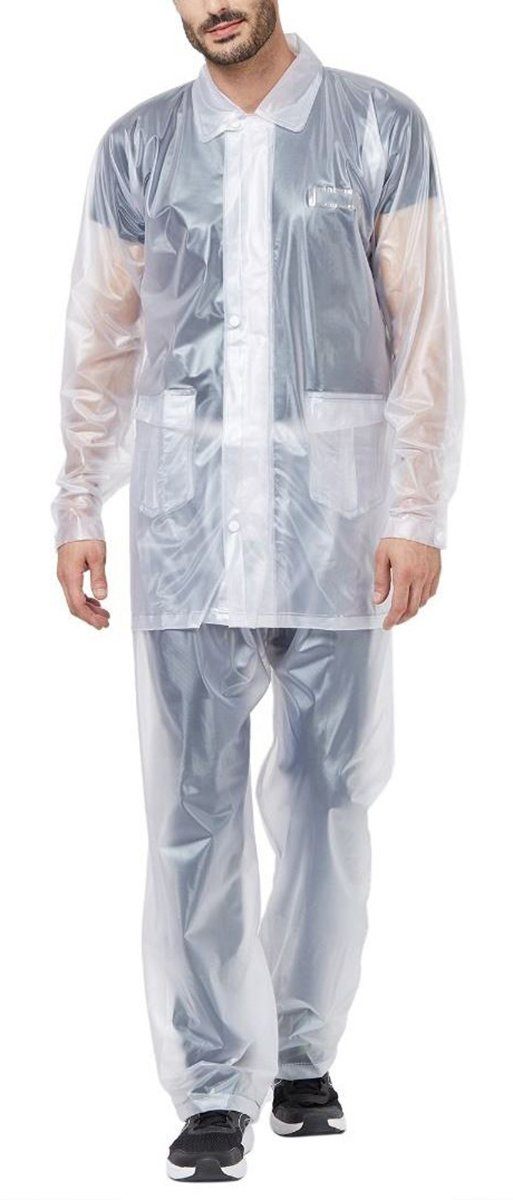 Rain Coat for Men Waterproof Raincoat with Pants Polyester Double Layer  Rain Coat For Men Bike