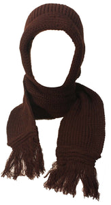 Romano nx 2-in-1 Wool Scarves for Women with Wool Cap Attached romanonx.com 