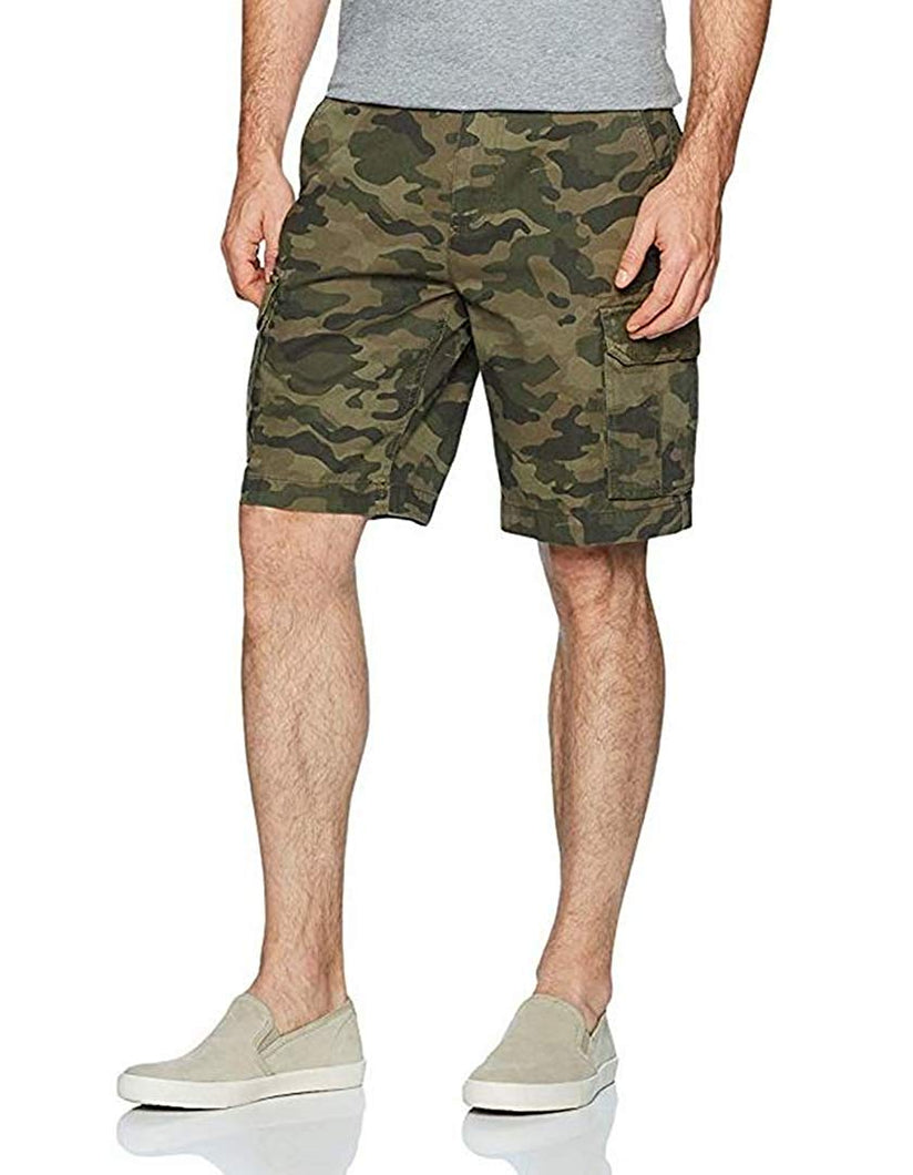 Romano nx Camouflage Cotton Cargo Shorts for Men- Bermuda with Multi-Pockets & Side Zipper Pockets romanonx.com 