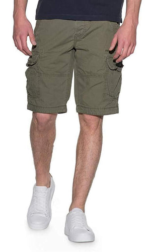 Romano nx Cotton Cargo Shorts for Men- Bermuda with Multi-Pockets & Side Zipper Pockets romanonx.com 