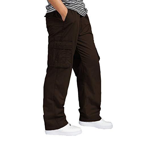 Romano nx Cotton Cargo Track Pant for Men- Lower with Multi-Pockets & Side Zipper Pockets romanonx.com 