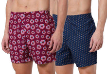 Load image into Gallery viewer, Romano nx Men&#39;s 100% Cotton Boxers/Shorts - Combo (Pack of 2) romanonx.com 
