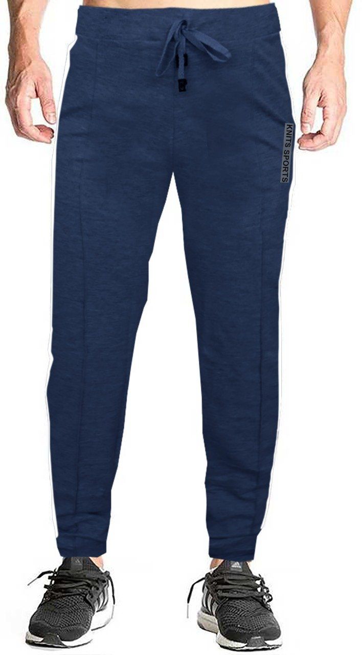 Romano nx Men's 100% Cotton Joggers Trackpants with Two Side Zipper Po –