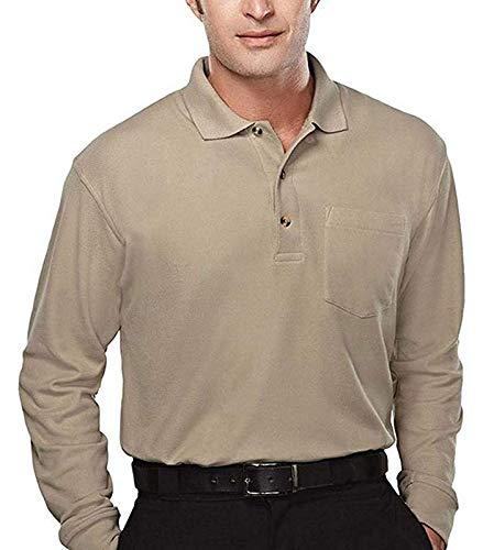 Romano nx Men's 100% Cotton Long Sleeve Regular Fit Polo T-Shirt romanonx.com 