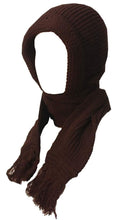 Load image into Gallery viewer, Romano nx Men&#39;s 2-in-1 Wool Muffler Cap in 16 Colors romanonx.com Brown 

