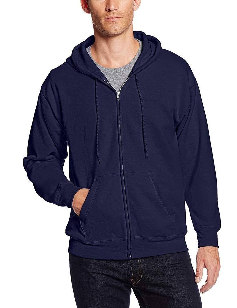 Romano nx Men's Navy Blue Cotton Hooded Sweatshirt romanonx.com 