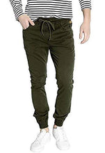 Load image into Gallery viewer, Romano nx Men&#39;s Slim Fit Joggers romanonx.com Awesome Olive L 
