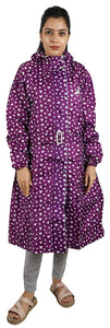 Romano nx Waterproof Heart Print Rain Overcoat for Women romanonx.com 