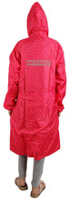 Load image into Gallery viewer, Romano nx Waterproof Heart Print Rain Overcoat for Women romanonx.com 
