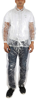 Romano nx Waterproof Transparent Rain Coat Men with Jacket and Pant romanonx.com 