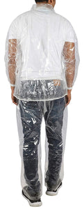 Romano nx Waterproof Transparent Rain Coat Men with Jacket and Pant romanonx.com 