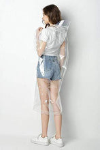Load image into Gallery viewer, Romano nx Waterproof Transparent Rain Overcoat for Women romanonx.com 
