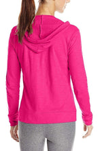 Load image into Gallery viewer, Romano nx Women&#39;s Hot Pink Cotton Hooded Sweatshirt romanonx.com 
