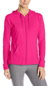 Romano nx Women's Hot Pink Cotton Hooded Sweatshirt romanonx.com 