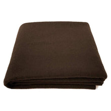 Load image into Gallery viewer, Romano nx Wool &amp; Wool Blend 1200 TC Blanket romanonx.com Dark Brown 
