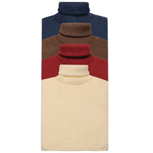 Load image into Gallery viewer, Romano nx Woolen Neck Warmer for Men (Pack of 4) Apparel Romano Navy Brown Red Cream 
