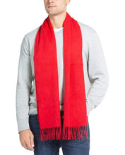 Load image into Gallery viewer, Romano nx Woolen Winter Muffler for Men in 8 Colors Apparel Romano Red 
