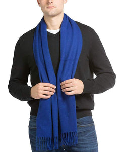 Romano nx Woolen Winter Muffler for Men in 8 Colors Apparel Romano Royal Blue 