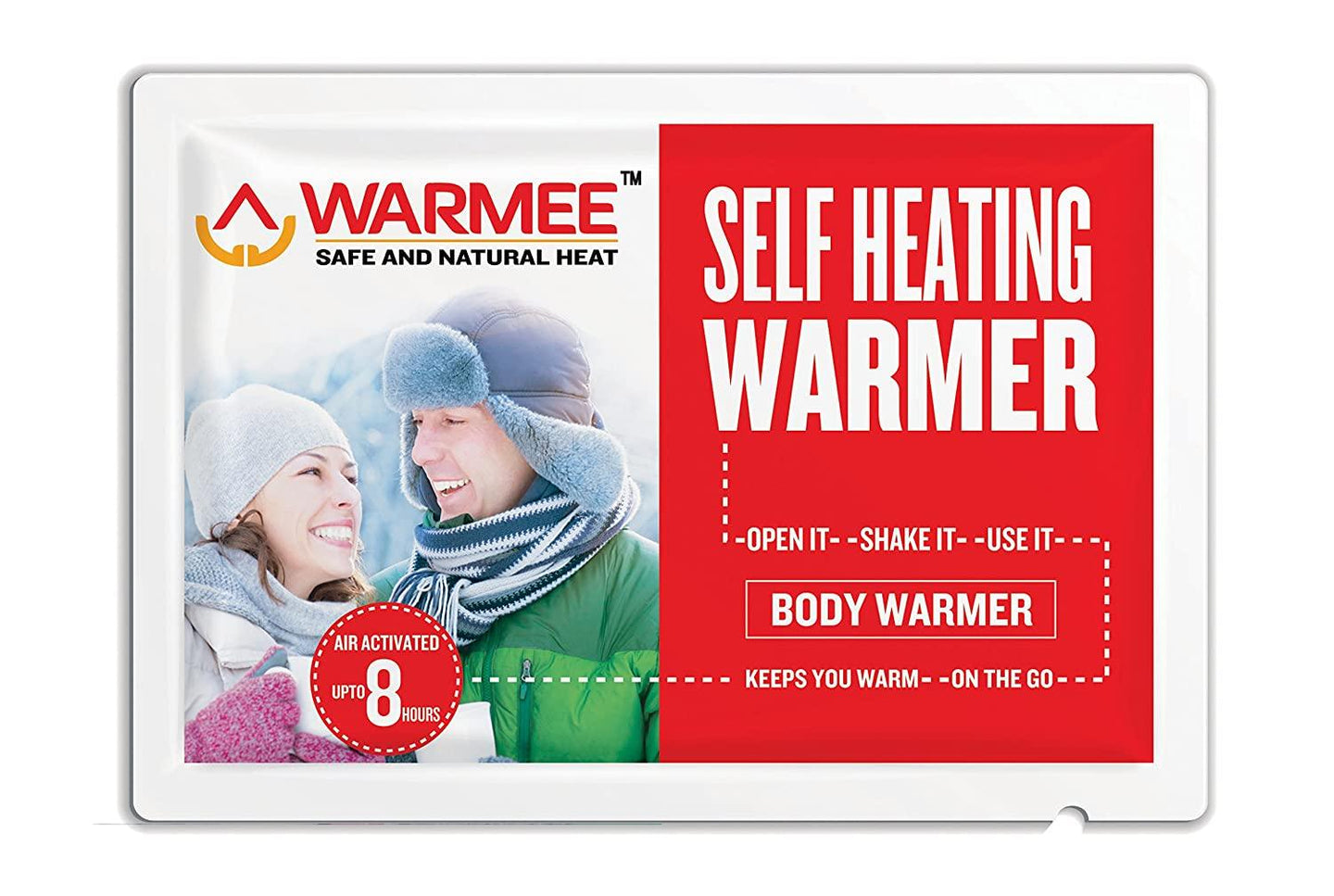 Warmee Body & Hand Warmers Heat Pouch (Pack of 10 Body+6 Hand) romanonx.com 