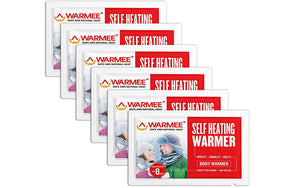 Warmee Self Heating Air Activated Body Warmers (Pack of 6) romanonx.com 