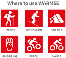 Load image into Gallery viewer, Warmee Self Heating Air Activated Body Warmers (Pack of 6) romanonx.com 
